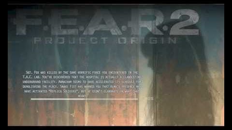 F.E.A.R. 2 GamePlay 9600GT Zotac OC , Max Settings