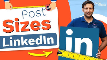 Recommended IMAGES, VIDEO and DOCUMENT SIZES for LinkedIn posts 💡