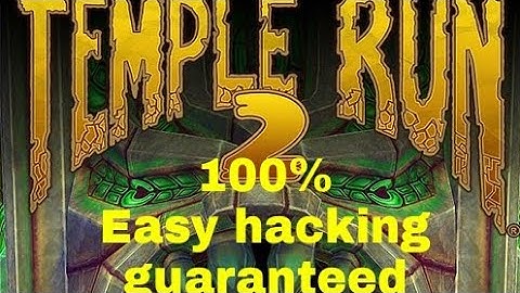 TEMPLE RUN 2 Hacking (100% working) No root phone {Very easy} for every one out there