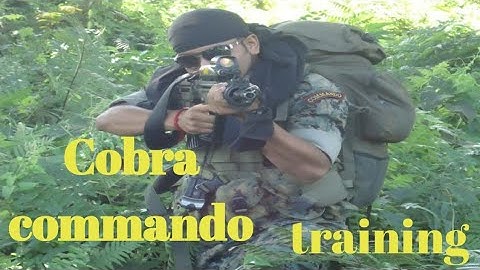 crpf Cobra battalion commando training