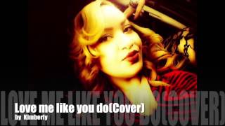 New Kizomba Love me like you(Cover) - By Kimberly