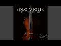 Emotional baroque violin improvisation