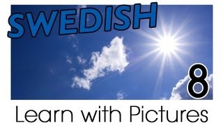 Learn Swedish Vocabulary with Pictures - Weather Forecast Says...