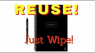 Never Buy Paper Again  Rocketbook Everlast Notebook Review | Rixcandoit