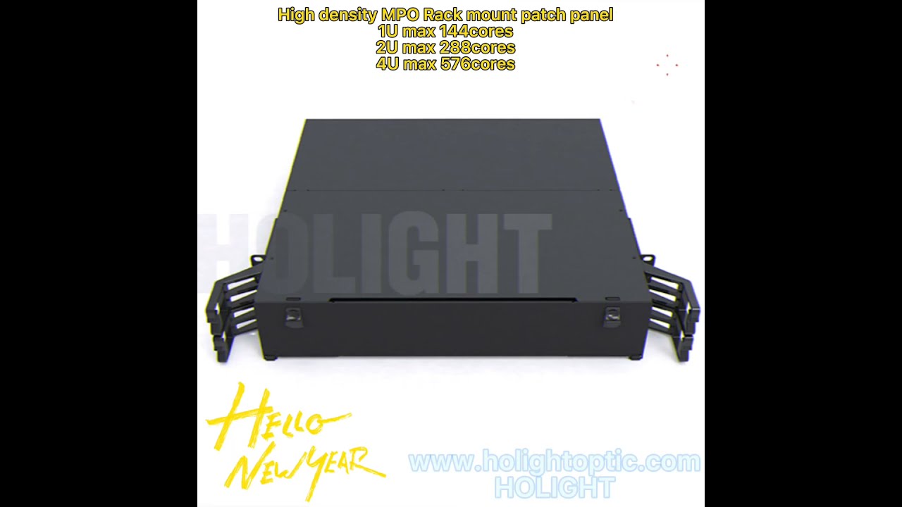 1U 144Fibers 2U 288Fibers 4U 576Fibers MPO Rack Mount Patch Panel Product