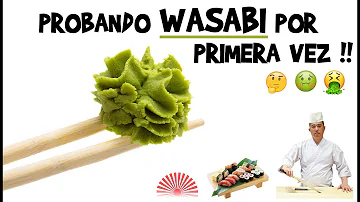 ¿Los japoneses comen wasabi?