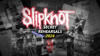 Slipknot Secret Rehearsals 20 January 2024 Behind the Scenes Footage