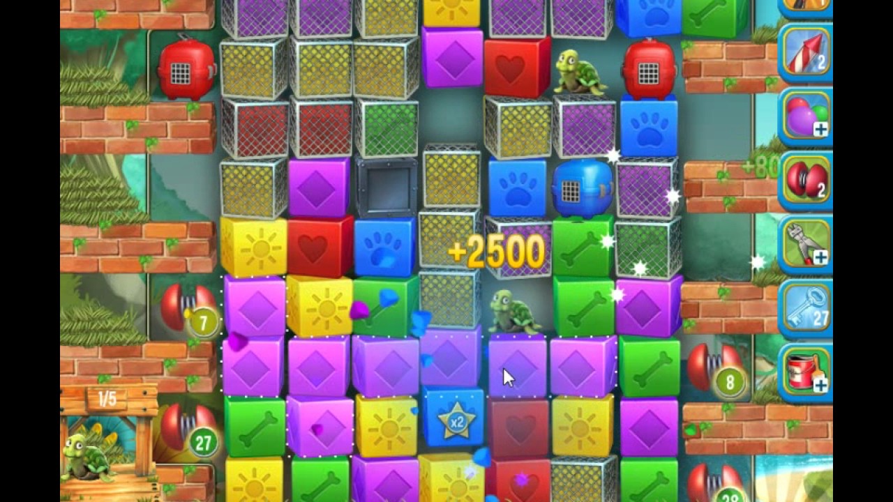Pet Rescue Saga, Pet Island, 28th April 2017, level 3 😈 ►TOBIAS DEAMON◄