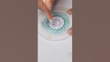 Hypnotic Spirograph Art ASMR | Colorful and Relaxing Designs #satisfying  #asmr