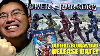 POWER RANGERS Digital / Bluray / DVD Release Date ANNOUNCED!