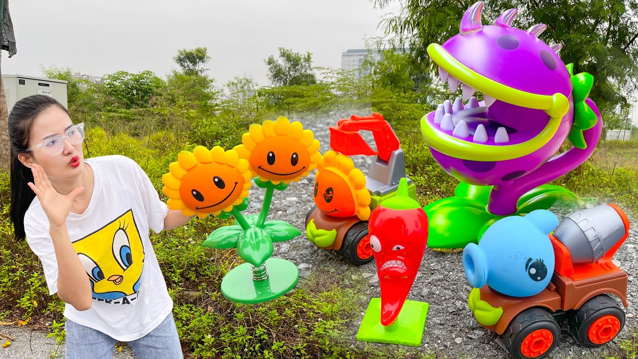 Changcady chăn trâu thì gặp cây ăn thịt - tìm được rất nhiều đồ chơi con vật - Part 309