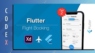 Flutter UI Design & Development tutorial || Flight Booking UI screenshot 1