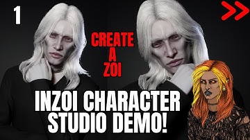 Create A ZOI #1 | InZOI Character Studio | Speed Create | Life Simulation