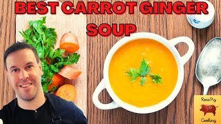Carrot Ginger Soup With Coconut Milk