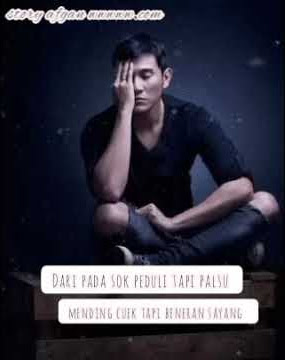 Status wa vino G bastian sedih