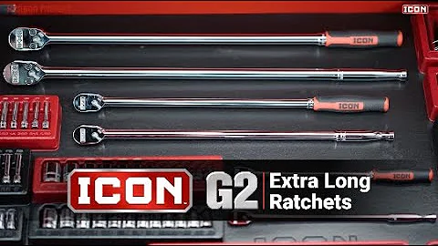 ICON G2 Extra-Long Ratchets