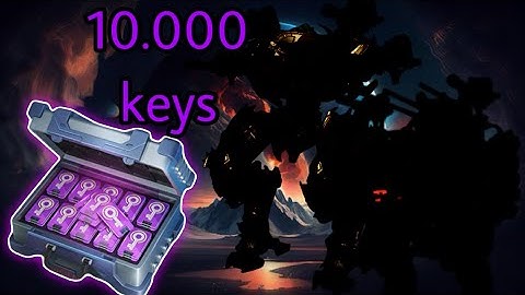 War Robots - Pha quay 10k keys bố đời kiếm titan và cái kết...