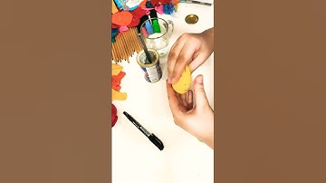 How to make a puffer fish 🐟 #diy #craft #art #homemade# experiment for kids #artandcraft