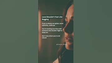 If You’re Always an Option, Never a Priority 😔 | Dark Psychology of Love