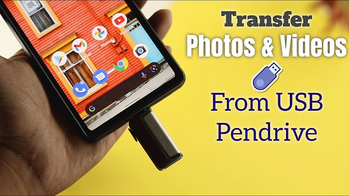 How to download photos from android phone to flash drive