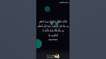تلاوه طيبه من سورة آل عمران بصوت المهندس أحمد الشحات #اكسبلور #دويتو #في