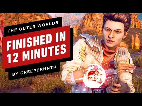 The Outer Worlds Can Be Beaten In 12 Minutes (CreeperHntr)