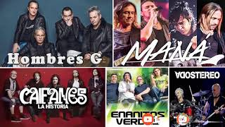Enrique Bunbury, Caifanes, Enanitos Verdes, Mana, Soda Estereo - Rock en Espanol de los 80 y 90