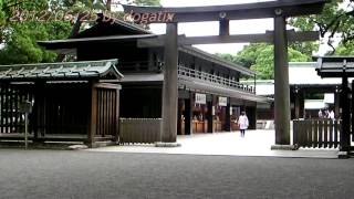 Japan Trip 2012 Tokyo Torii Gate Shukueisha Meiji Shrine ...