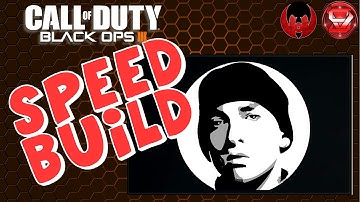 Eminem - SPEED BUILD - Black Ops 3 Emblem Tutorial