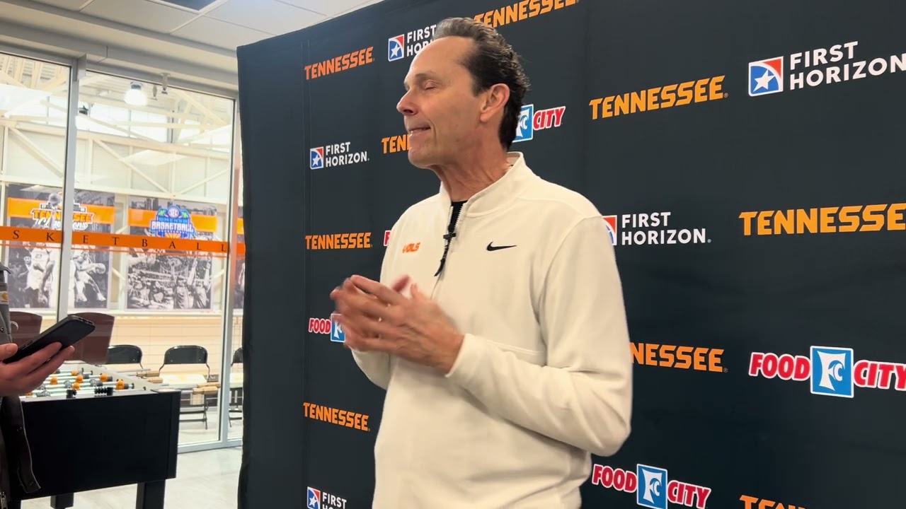 Vols Basketball Gregg Polinsky speaks ahead of Kentucky 