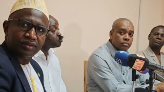 À Dakar au Sénégal: conférence de presse du parti de Ousmane Sonko PASTEF_ Africa Kiki et Me Larifou