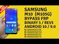 samsung m105g u5 frp bypass android 10