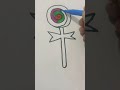 lolipop 🍭 drawing for kids #easyart #easyartlover #simpleartforkids #drawing #easydrawing #painting