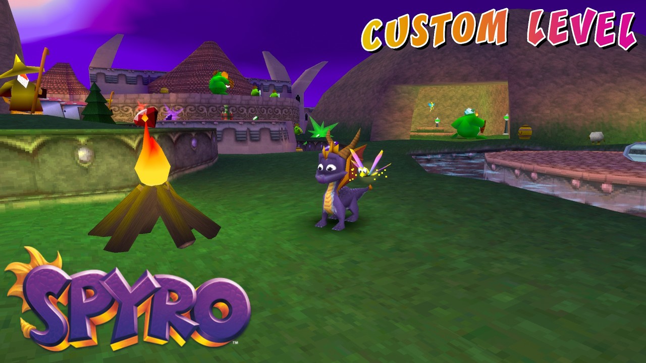 Пользовательский уровень для Спайро | Мирная прерия
