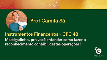 Como contabilizar um instrumento financeiro?