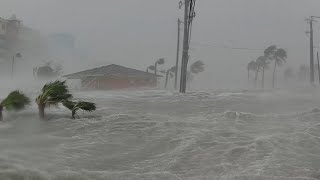 Stunning video shows destructive power of Hurricane Ian