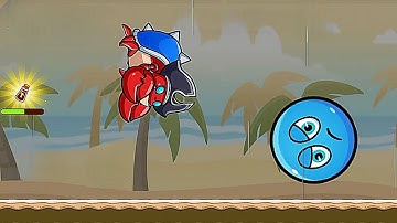 Ball V - Red Boss Challenge | TUTORIAL 🤓 *Level 23* 🍎 Gameplay Walkthrough Part 1 🤠