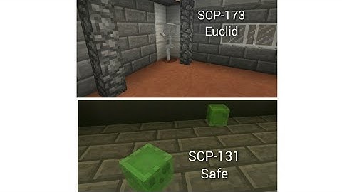 How to Make SCP-173 (v3) and SCP-131 - Minecraft