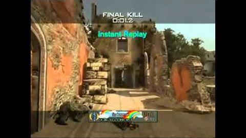 MW3 Amazing Throwing Knife Final Kill