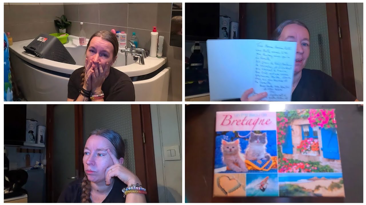 Vomi 🤮 carte 💜 anniversaire 🎂 mardi 13 janvier VLOG 💜