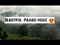 No copyright pahadi flute tune music with beautiful himalayas