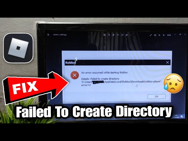 Installing Error : An error occurred while starting Roblox Studio, Details:  Failed to create directory, error = 3 - Platform Usage Support - Developer  Forum