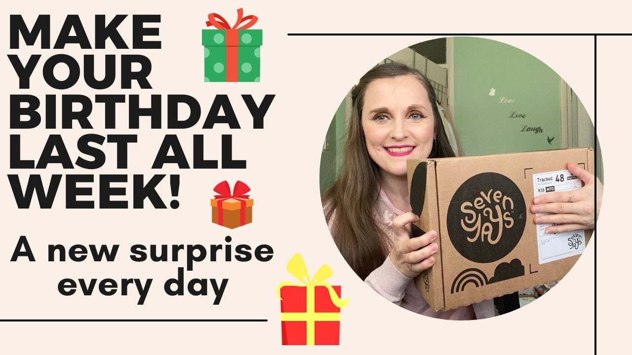 Birthday Advent Calendar Unboxing SevenYays Review YouTube birthday-advent-calendar-unboxing-sevenyays-review-youtube