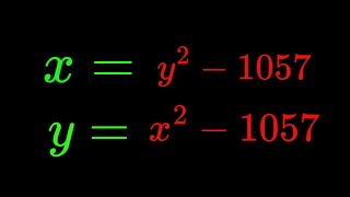 Germany | Symmetric Quadratic System Trick Olympiad Level @mathsolver1117
