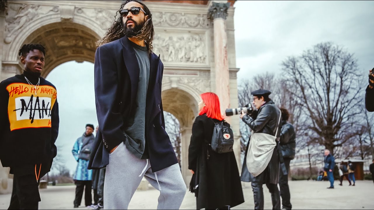 Paris Fashion Week Men's Fall-Winter 2020 - Street Style at Off-White show