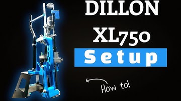 Dillon XL750 HOW TO SETUP (W/ 9mm Conversion)