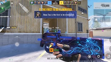 Alpha Ace P90 Virgo Gameplay - CSGO Mobile - Online FPS Android Gameplay