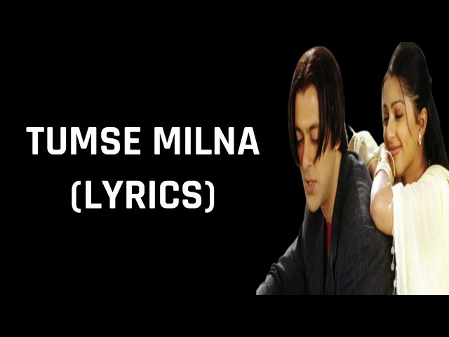 Tumse Milna (Lyrics) Tere Naam | Udit Narayan & Alka Yagnik class=