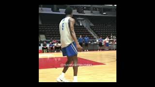 ZION WILLIAMSON  DO THE MICHAEL JORDAN  FREE THROW DUNK