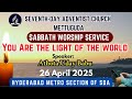 SABBATH WORSHIP SERVICE II 26 APRIL 2025.